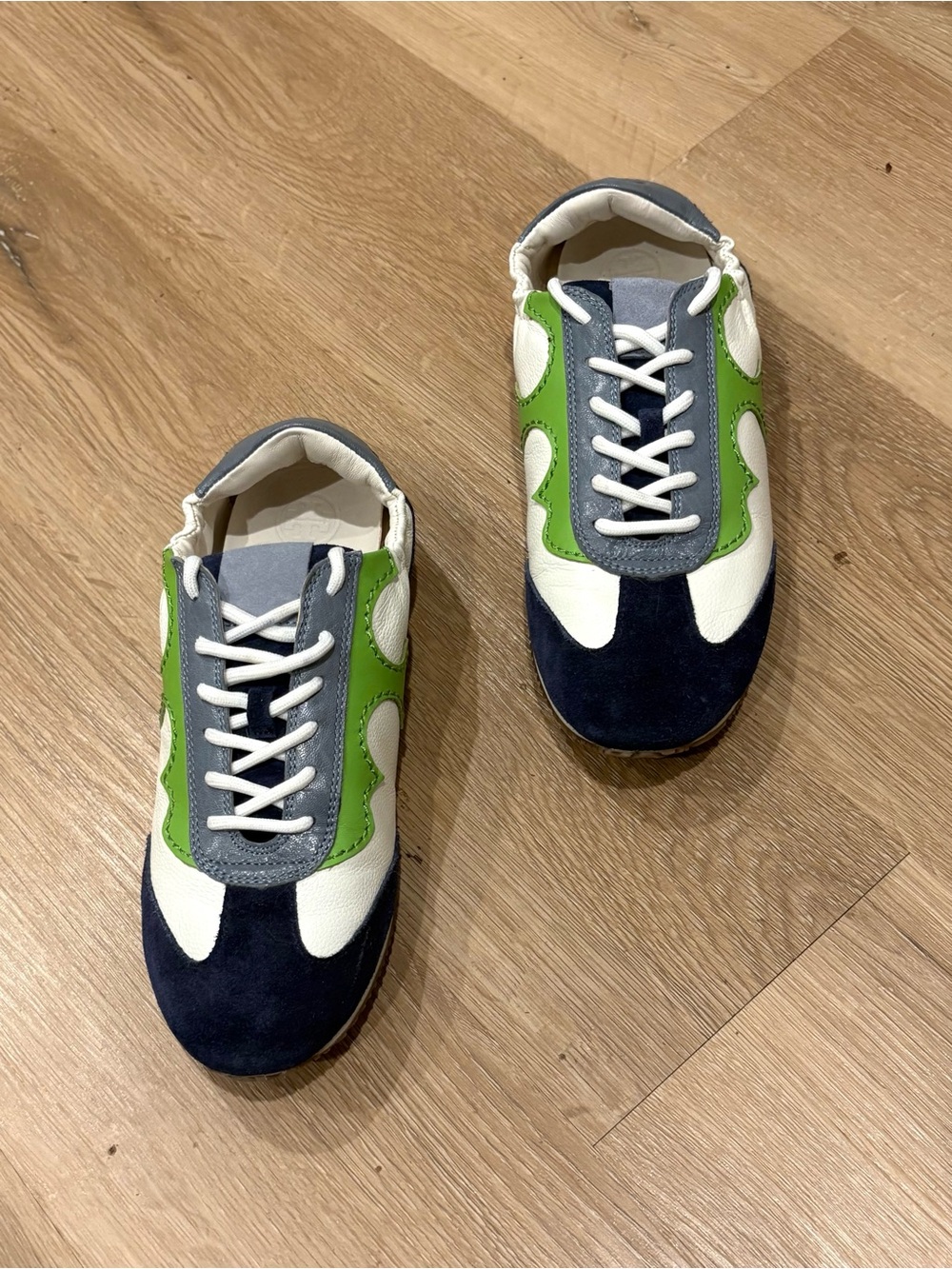 Tory Burch Vintage Double-T Trainer Sneakers